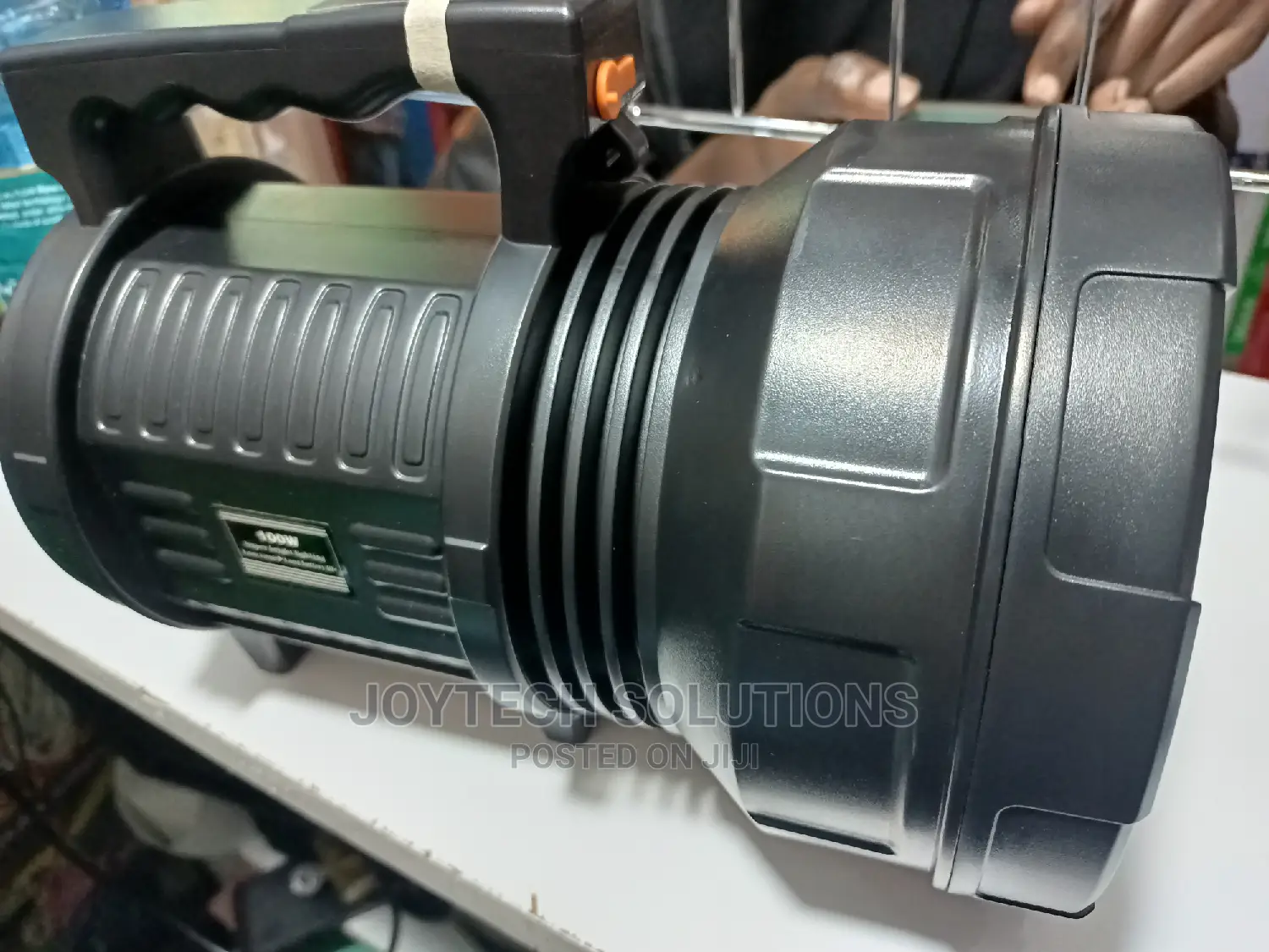LCD Search Light, 100 Watts Rechargeable, 1200mah