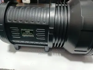 LCD Search Light, 100 Watts Rechargeable, 1200mah