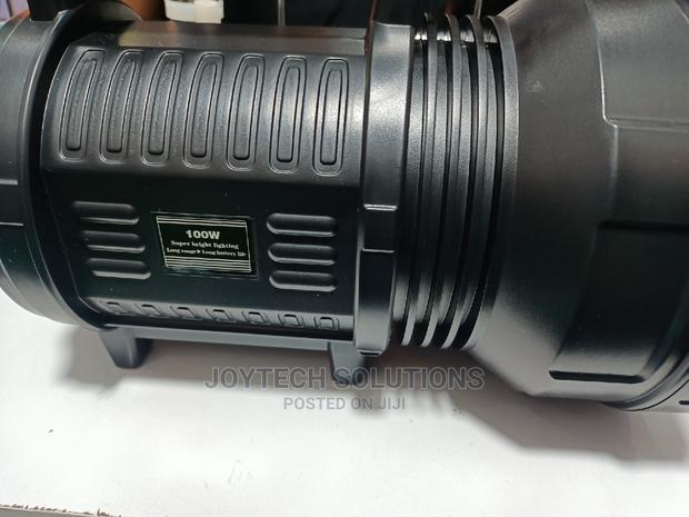LCD Search Light, 100 Watts Rechargeable, 1200mah - thumbnail 4