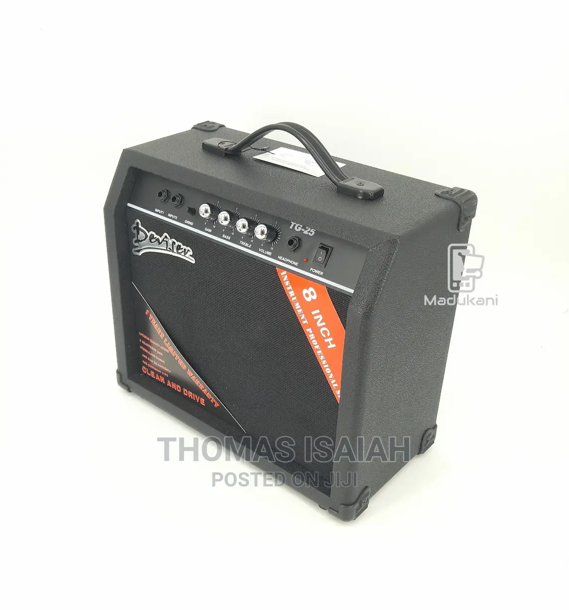 Deviser TG-25W 8-Inch Guitar Amplifier Combo