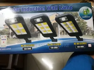 Solar Sensor Induction Wall Lamp