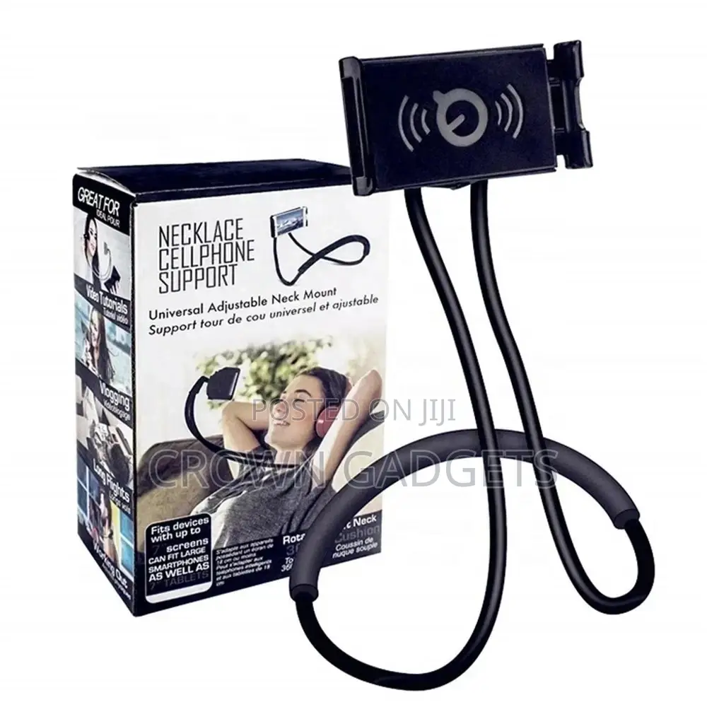 Hanging Phone Holder Mobile Stand With Flexible 360 Adv