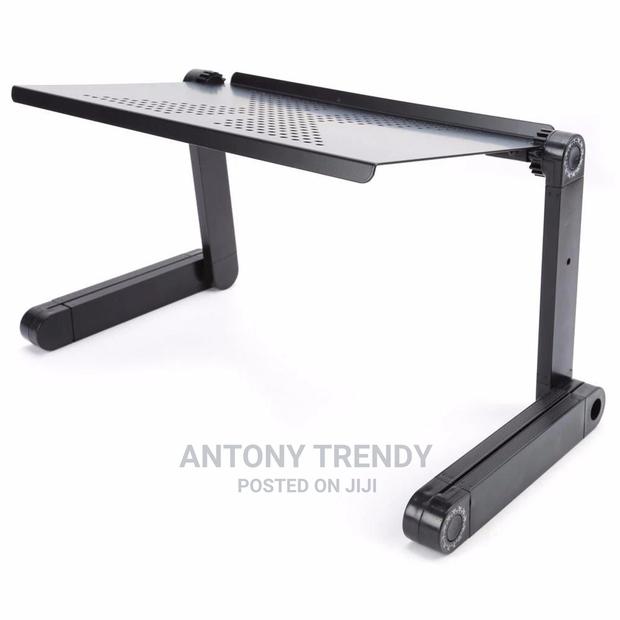 Kogan Adjustable Laptop and Tablet Stand With Mouse Pad