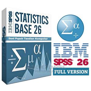 IBM SPSS Statistics 26 - main view