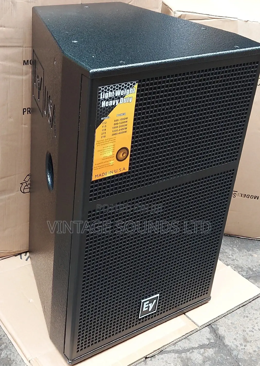 15inch Ev Midbass Speaker Ds115
