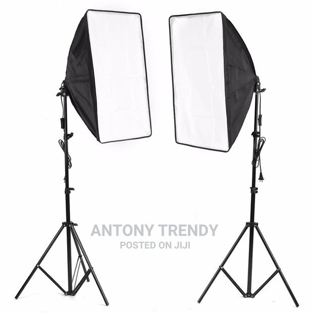 E27 Universal Single- Lamp Socket W/ Umbrella Holder Softbox - main view