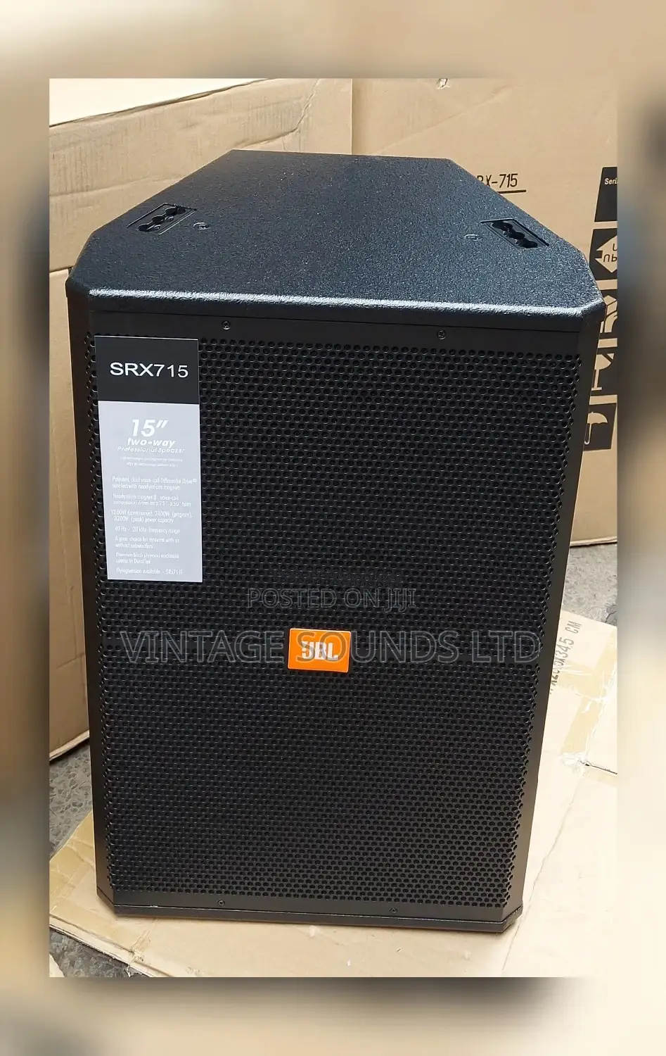 15inch JBL Srx715 Midrange Midbass Speaker. (Single )