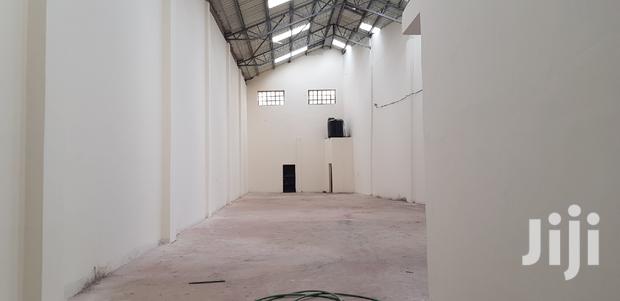 Modern Godown in Industrial Area - main view