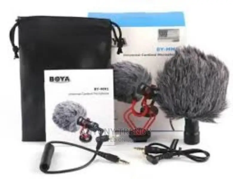 Boya by-Mm1 Universal Video Microphone Youtube Vlogging Face