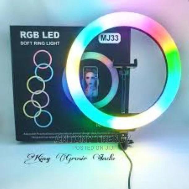 Colourfulled Ring Light Rgb Colorful Dimmable USB Ring Light - main view