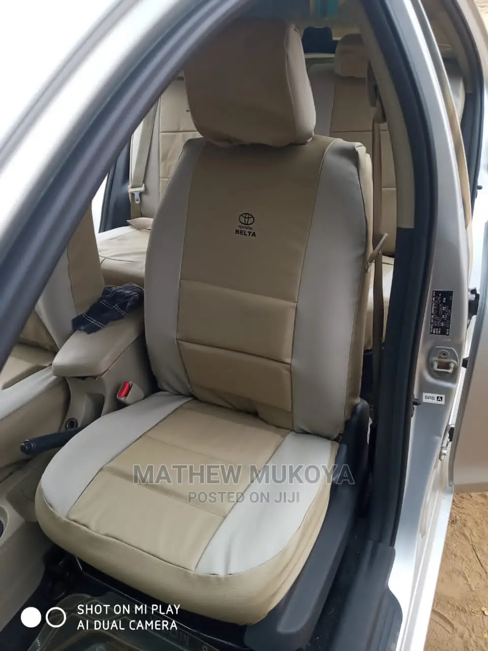 Belta Toyota Car Seat Covers