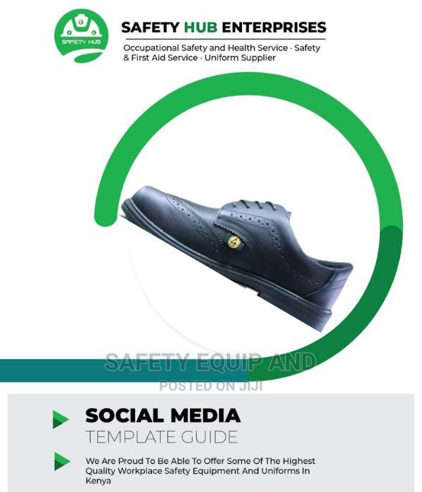 ISO CE Managers Safety Shoes in Kenya