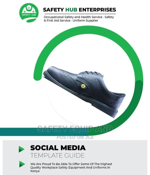 ISO CE Managers Safety Shoes in Kenya