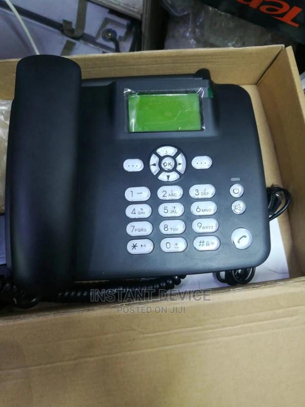 GSM Fixed Wireless Desktop Phone With 2 Sim Card DLNA ZT1800 - thumbnail 3