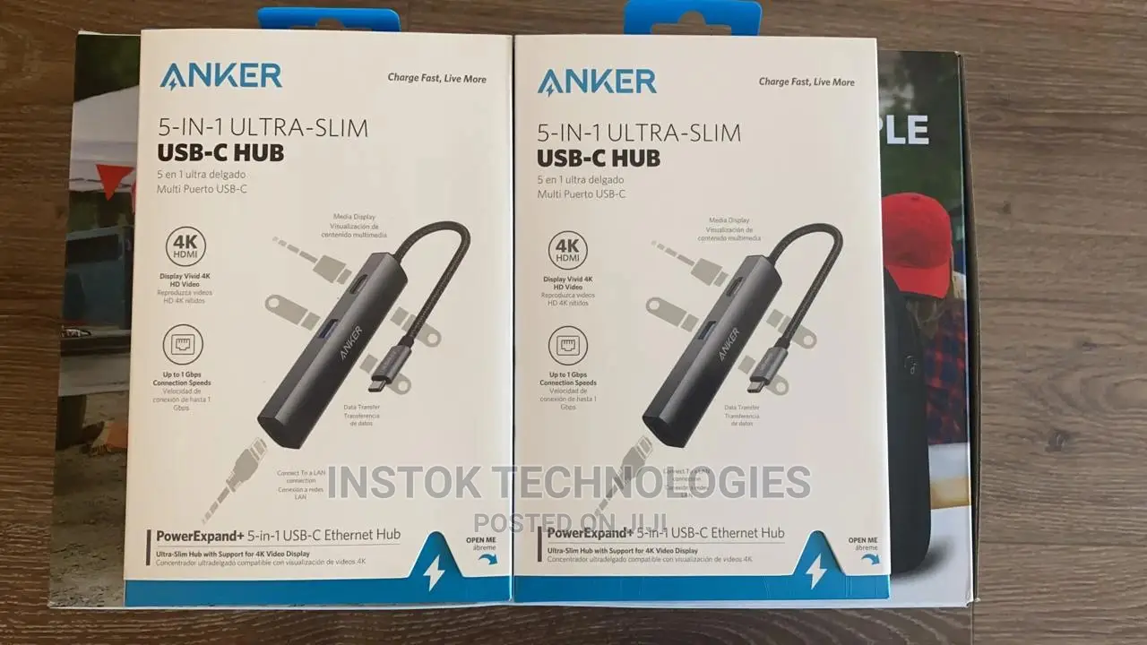 Anker Powerexpand+ 5-In-1 Usb-C Ethernet Hub