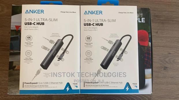 Anker Powerexpand+ 5-In-1 Usb-C Ethernet Hub