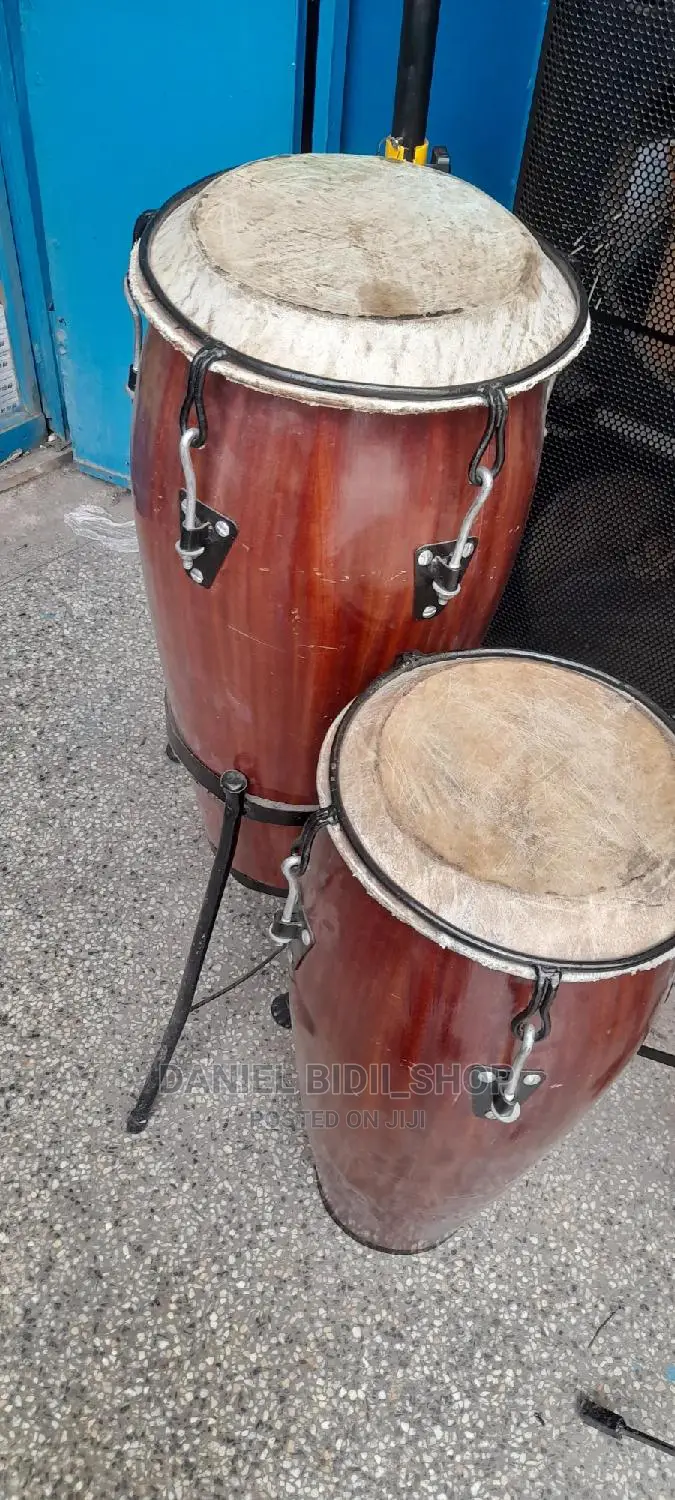 Djembe African Drumbeat Large Pair