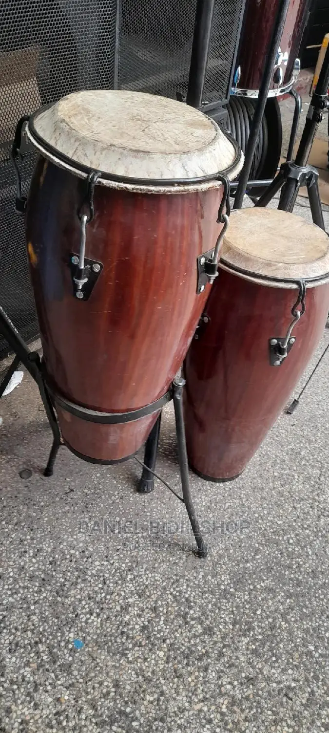 Djembe African Drumbeat Large Pair