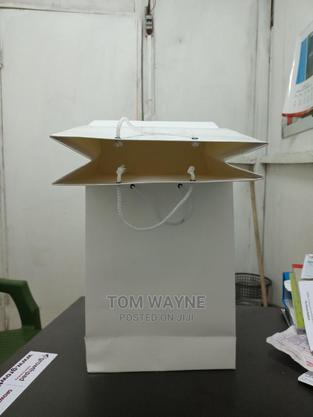 A4 Size White Gift Bags - thumbnail 2