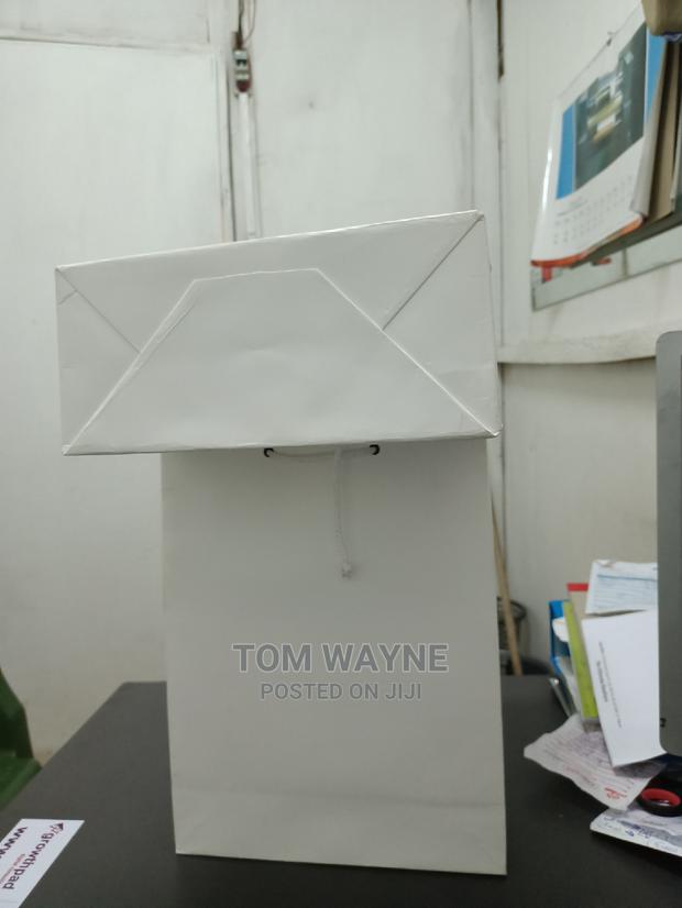 A4 Size White Gift Bags - thumbnail 3