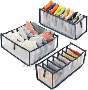 3 Pcs Undergarments Organizer