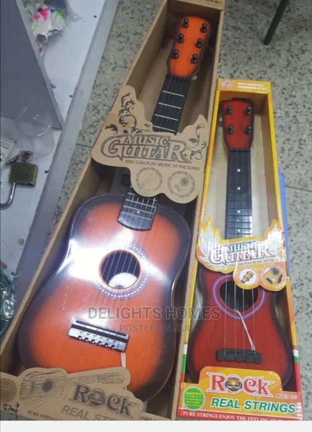 6 String Beginners Practice Guitar - main view