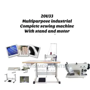20 U Industrial Sewing Machines With Table Electric Motor