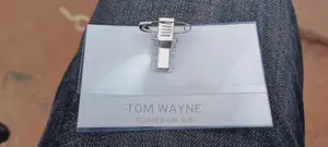 Clear Badge Holder With Clip
