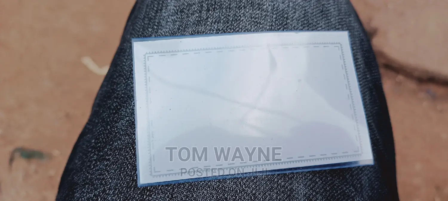 Clear Badge Holder With Clip