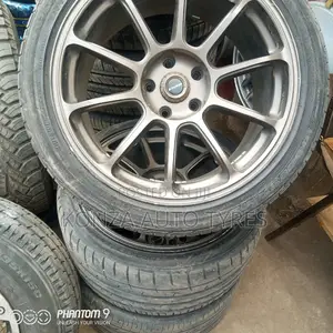 Toyota Marks Rims Size 18 With Tyre