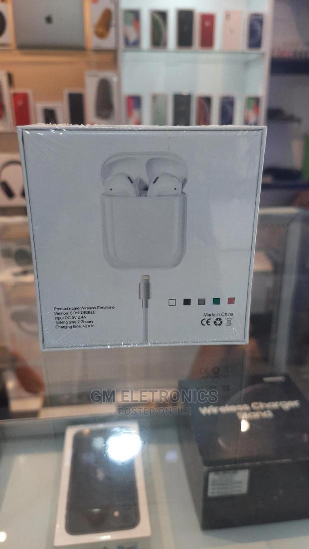 Wireless I12 Airpods With Charging Case. - main view