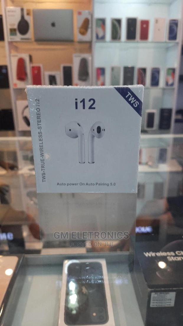 Wireless I12 Airpods With Charging Case. - thumbnail 2