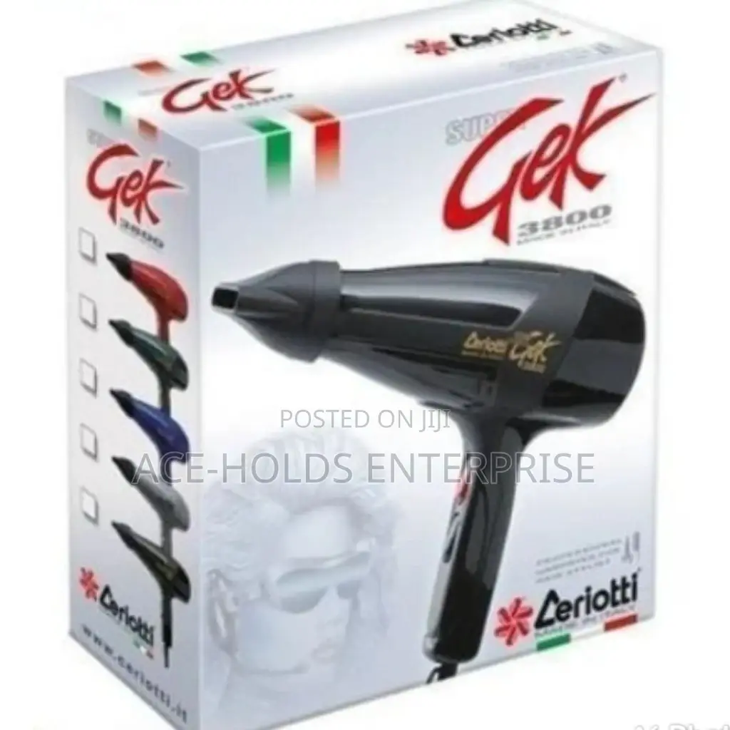 Gek 3800 Commercial Zeriotti Brodry Hairdryer.