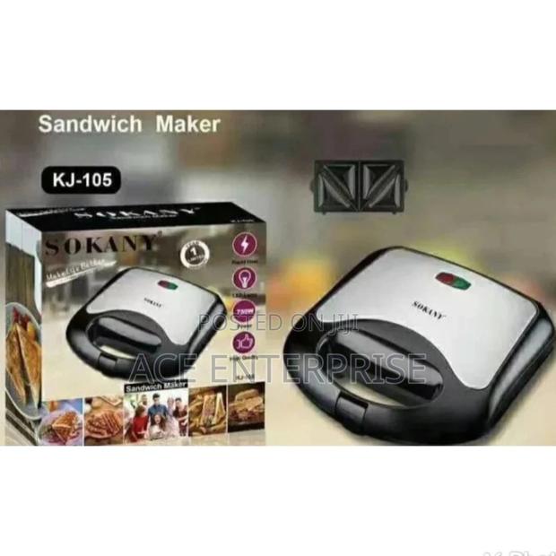 Sokany Sandwich Maker 2 Slice - main view