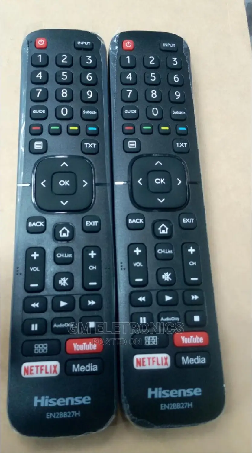 Hisense Remote Model: En2bb27h