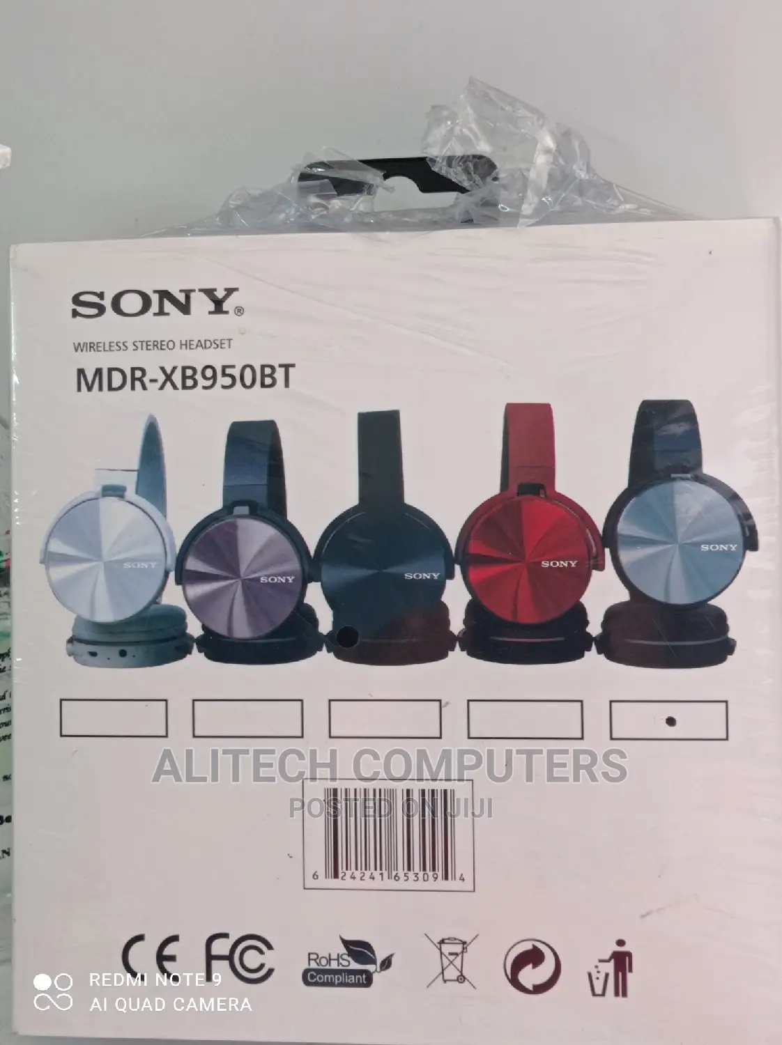 Sony Extra Bass Wireless Headphones 