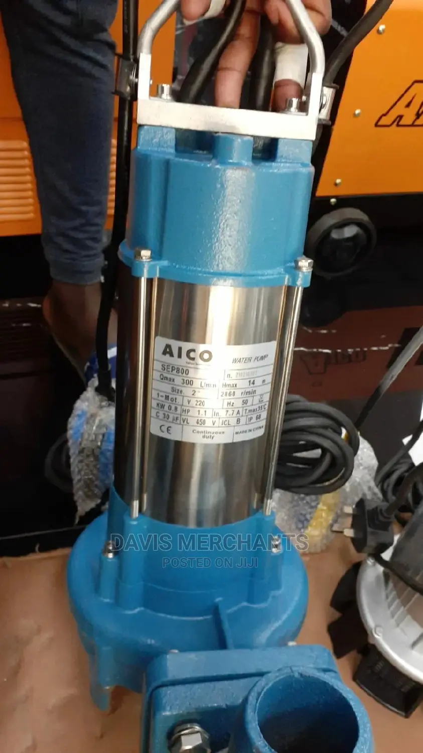 Aico 1.5 HP Sewage Pump