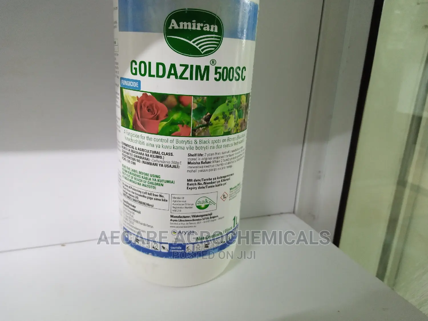 Goldazim 500sc Fungicide 1litre