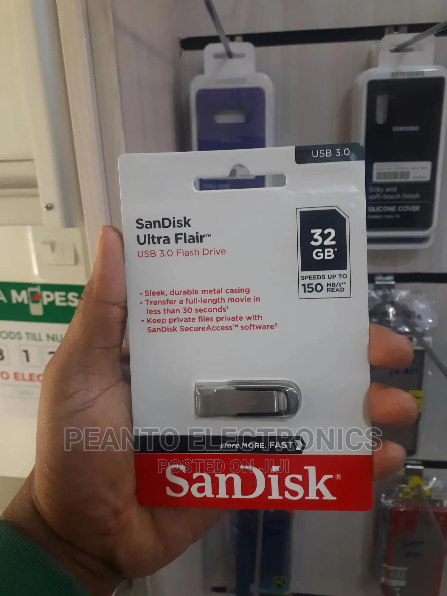 Sandisk Ultra Flair USB 3.0 - 32GB - Silver