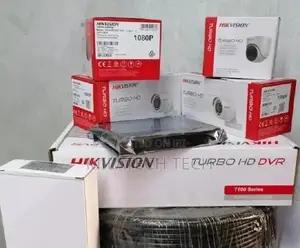 8 Hikvision CCTV Cameras Complete System Setup