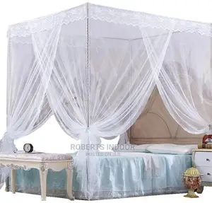 White 4stand Mosquito Net
