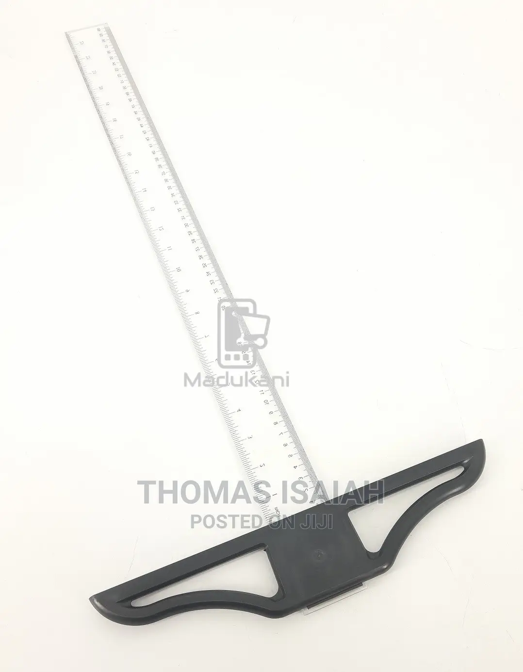 Technical Drawing T Square, 60cm, Clear, With Detachable Hea