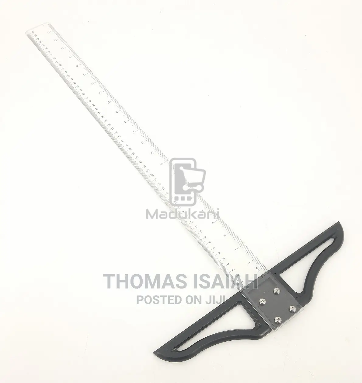 Technical Drawing T Square, 60cm, Clear, With Detachable Hea