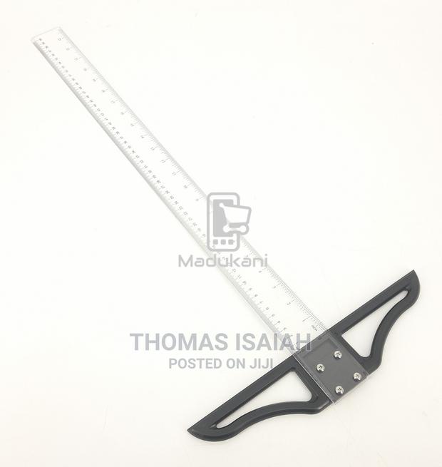Technical Drawing T Square, 60cm, Clear, With Detachable Hea - thumbnail 3