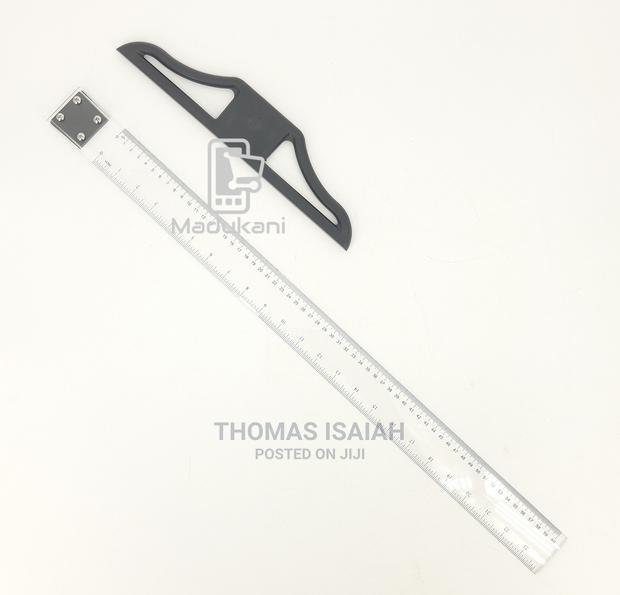 Technical Drawing T Square, 60cm, Clear, With Detachable Hea - thumbnail 4