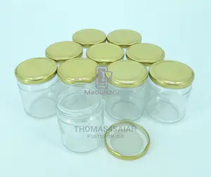 10pcs 212ml Glass Jars Mason Jars With Pop Lids