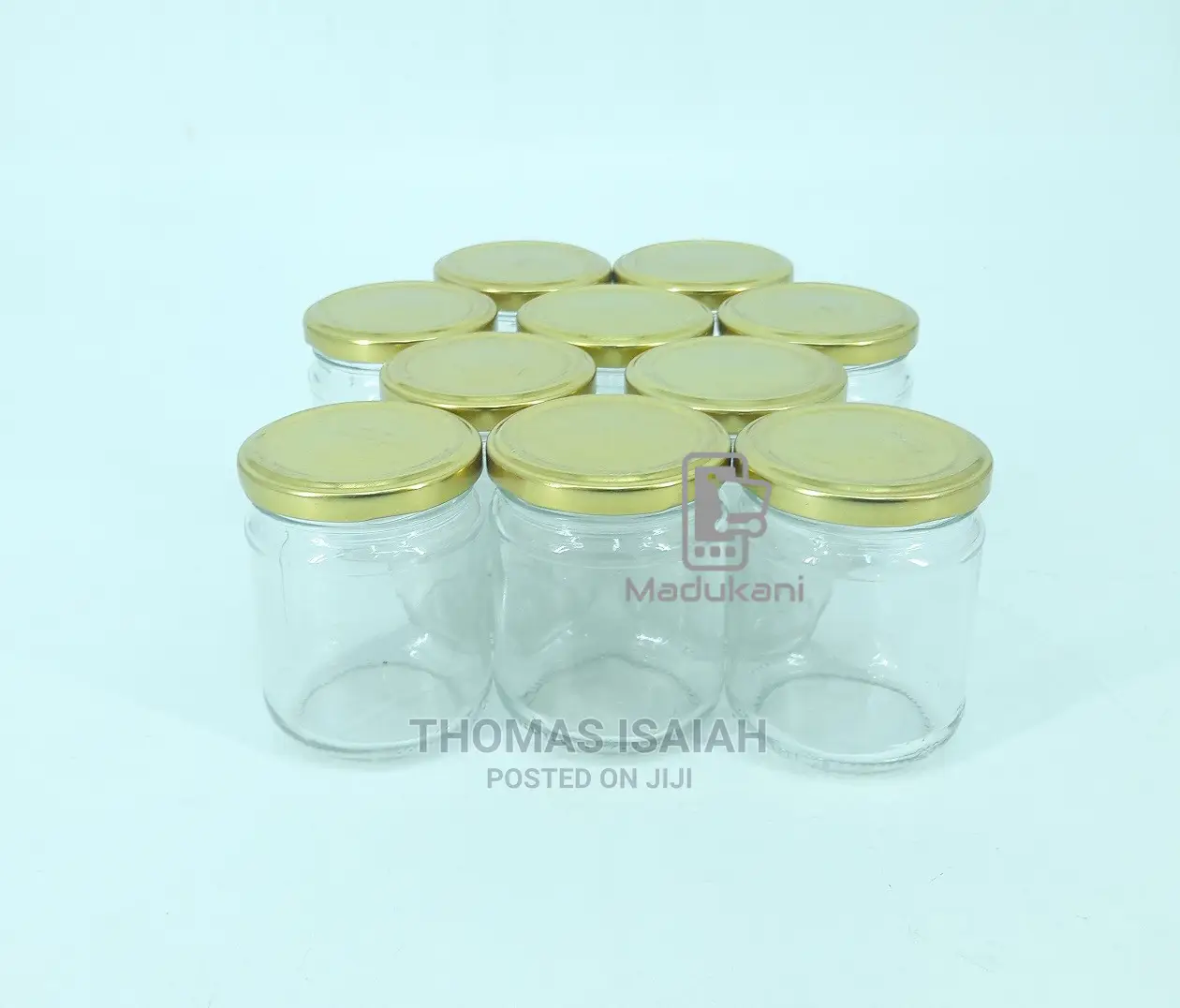 10pcs 212ml Glass Jars Mason Jars With Pop Lids