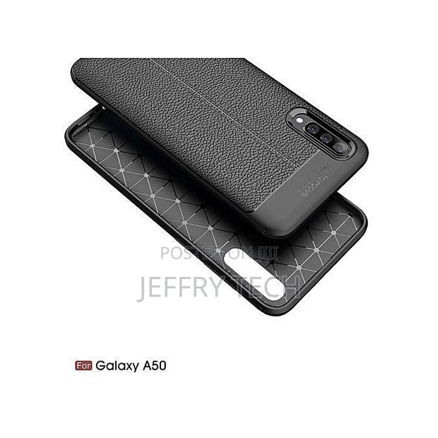 Samsung Galaxy A50 Litchi Pattern Silicone Case
