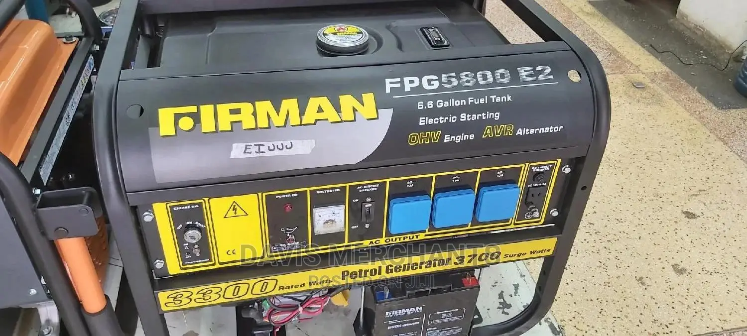 3300 Watts Firman Power Generator