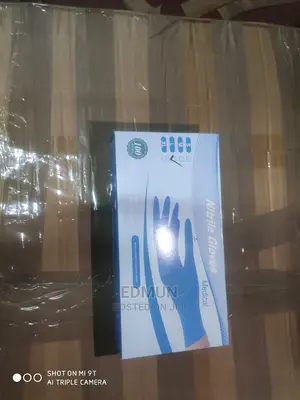 Nitrile Powder Free Blue Gloves - Food Grade